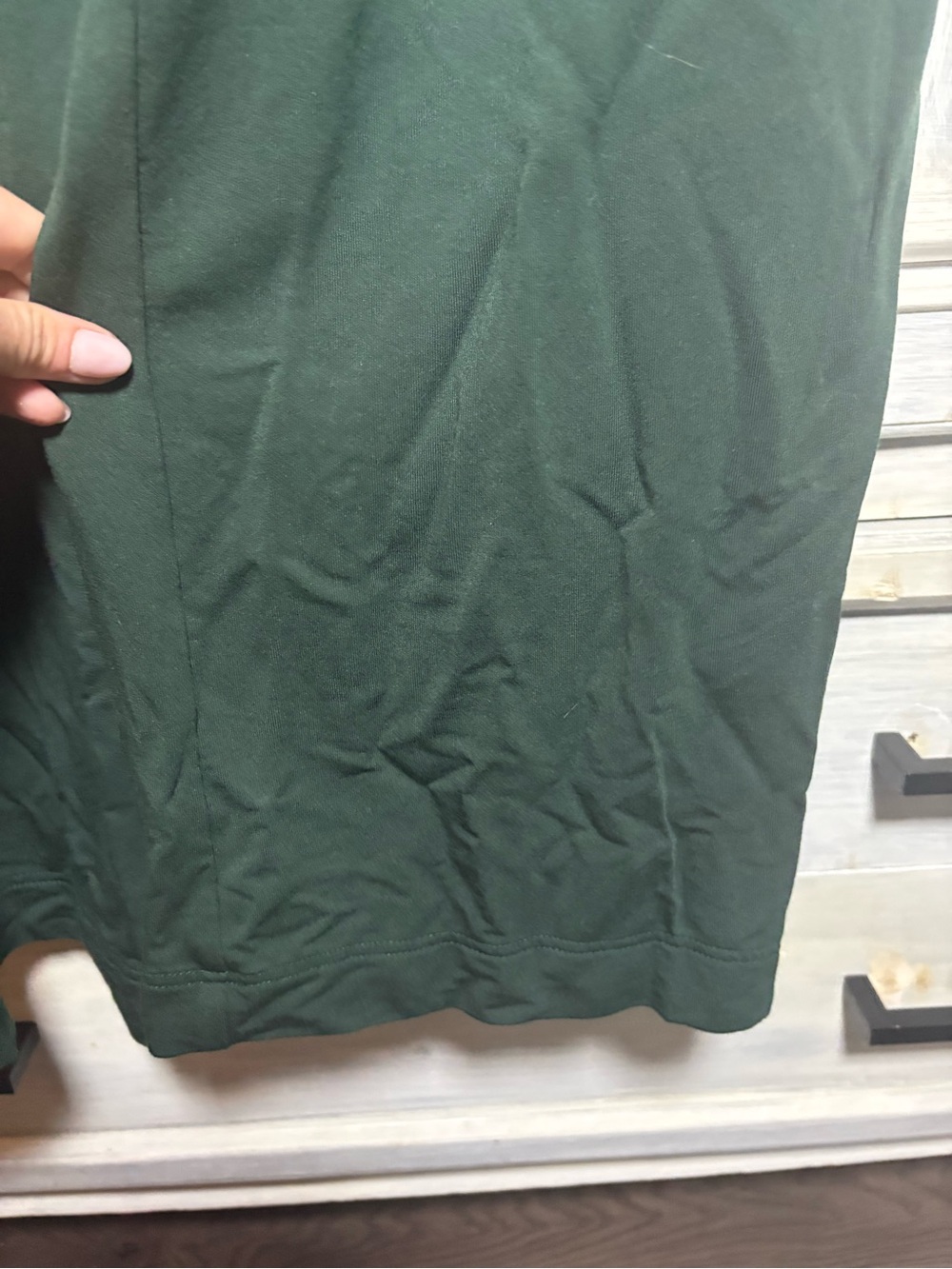 Lake Modal Relax Pants Conifer Green Lounge Cozy Buttery Soft Wide Leg - Picture 5 of 10